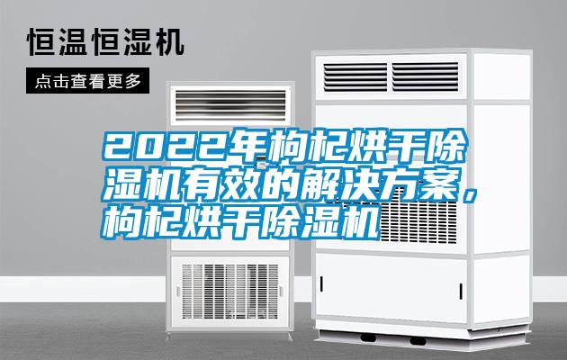 2022年枸杞烘干除濕機(jī)有效的解決方案，枸杞烘干除濕機(jī)