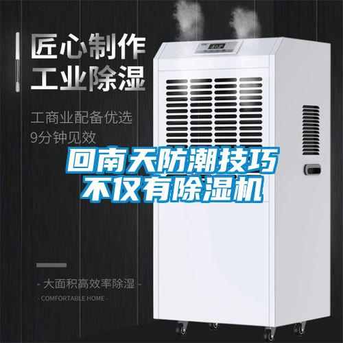 回南天防潮技巧不僅有除濕機