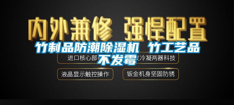 竹制品防潮除濕機 竹工藝品不發(fā)霉