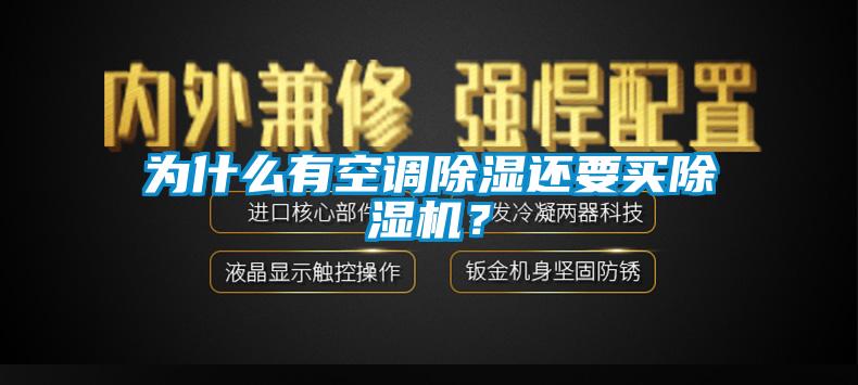 為什么有空調除濕還要買除濕機？