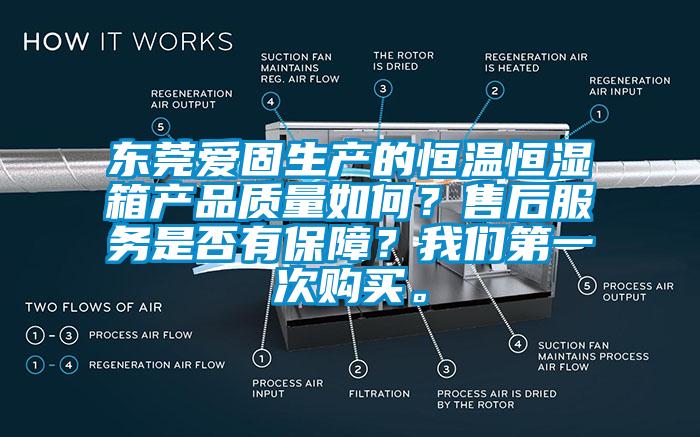 東莞愛固生產的恒溫恒濕箱產品質量如何？售后服務是否有保障？我們第一次購買。