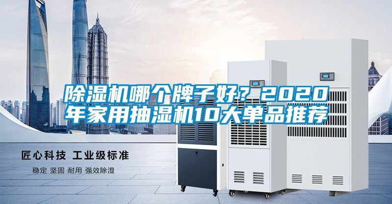 除濕機哪個牌子好？2020年家用抽濕機10大單品推薦